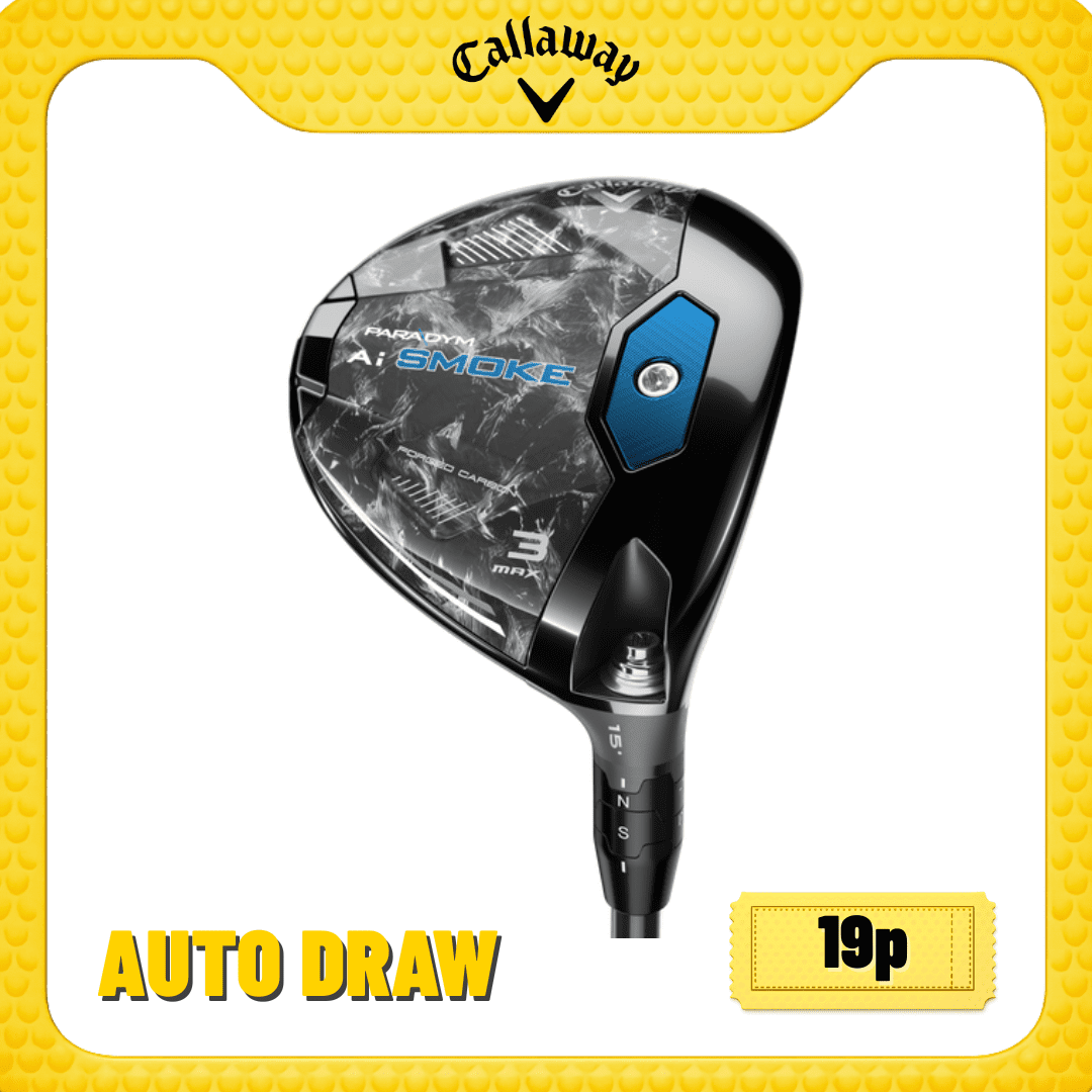| AUTO DRAW | WIN A CALLAWAY AI SMOKE MAX TOUR ISSUE 3 WOOD #4 | ENDING ...