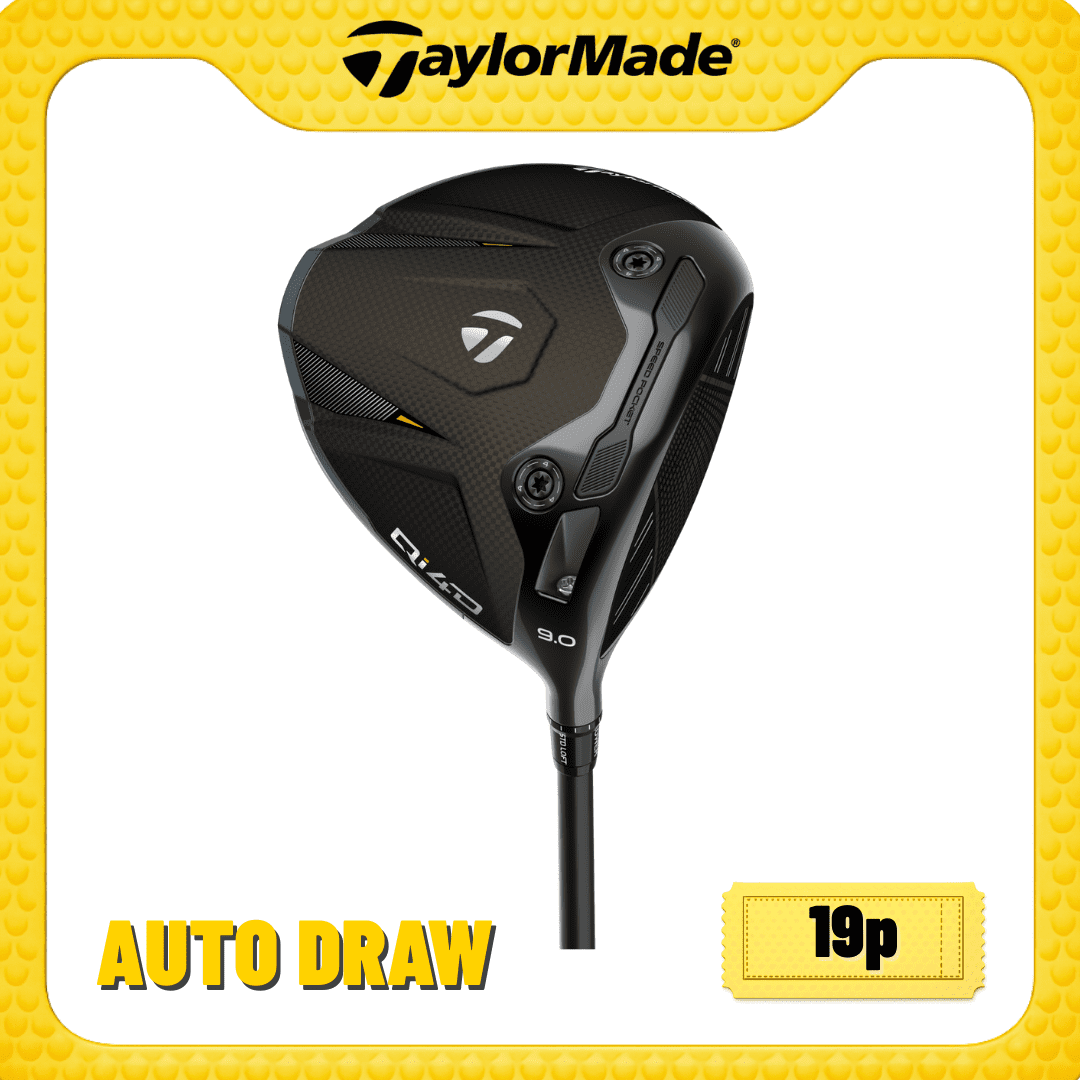 | AUTO DRAW | WIN A TAYLORMADE Qi4D GOLF DRIVER #3 | ENDING TODAY |