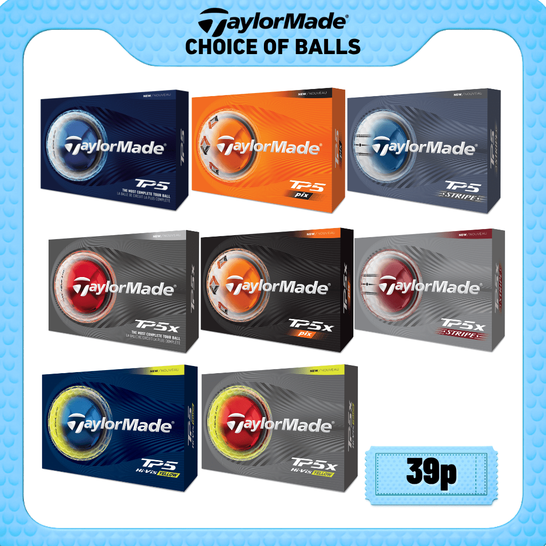 WIN x6 DOZEN TAYLORMADE TP5 or TP5x BALLS OF YOUR CHOICE #3
