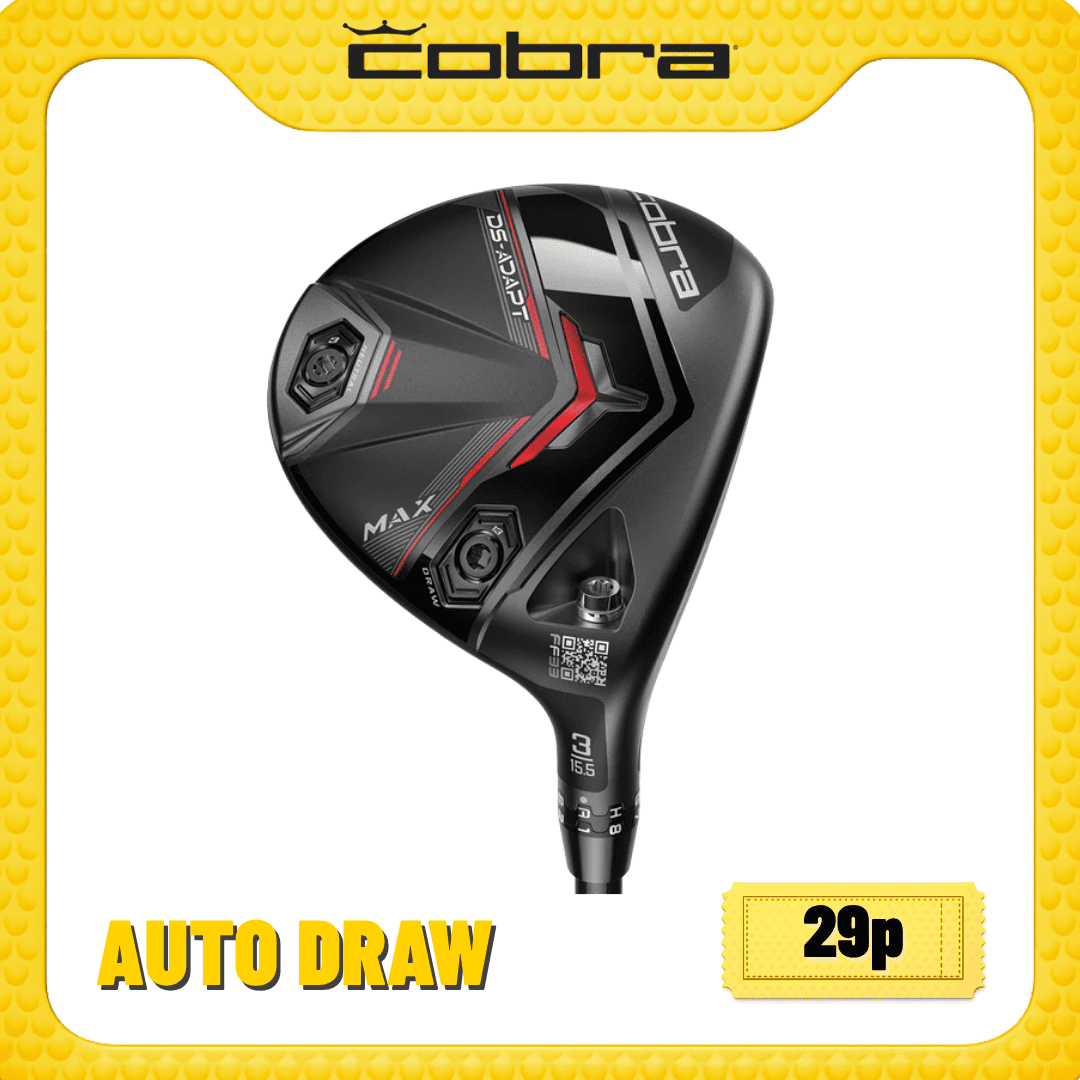| AUTO DRAW | WIN A COBRA DS ADAPT MAX 7 WOOD #1 | ENDING TODAY |