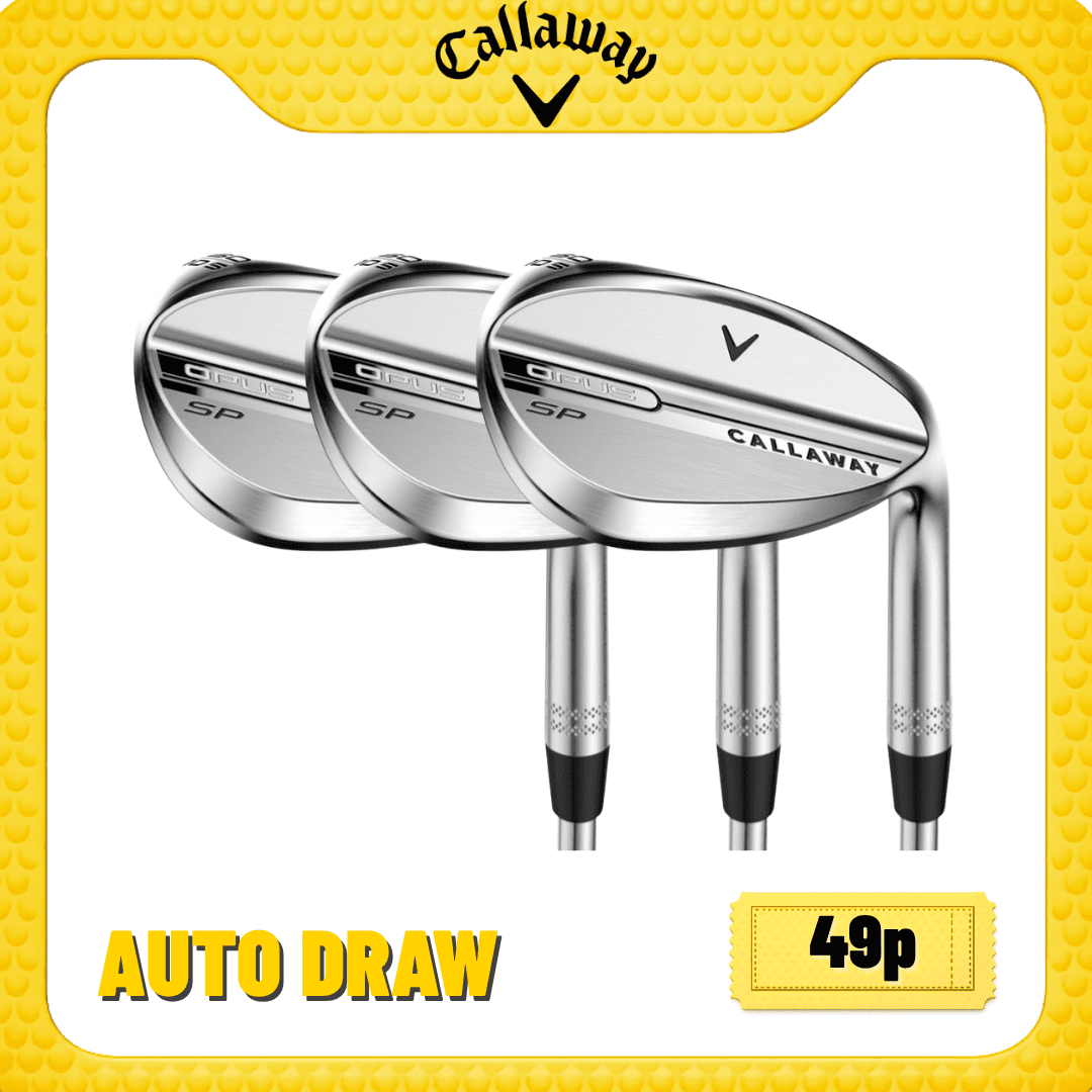 | AUTO DRAW | WIN A SET OF CALLAWAY CHROME SP WEDGES #2 | ENDING TODAY ...