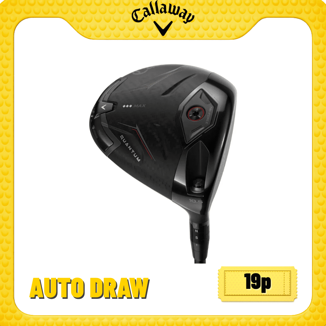| AUTO DRAW | WIN A CUSTOM FIT CALLAWAY QUANTUM MAX TRIPLE DIAMOND 3 WOOD #1