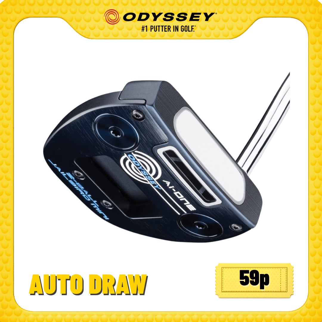 | AUTO DRAW | WIN AN ODYSSEY AI-ONE 2 BALL MINI JAILBIRD PUTTER