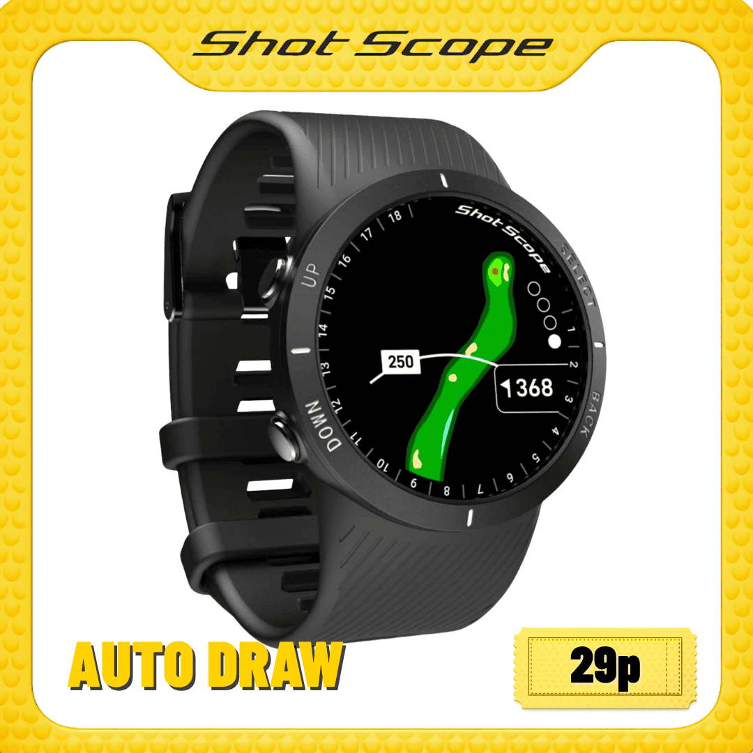 | AUTO DRAW | WIN A SHOT SCOPE V5 GOLF WATCH #31